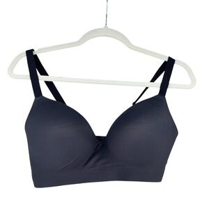 Soma Black Seamless Bra Adjustable Strap Wireless Everyday T-Shirt Bra Women 38C